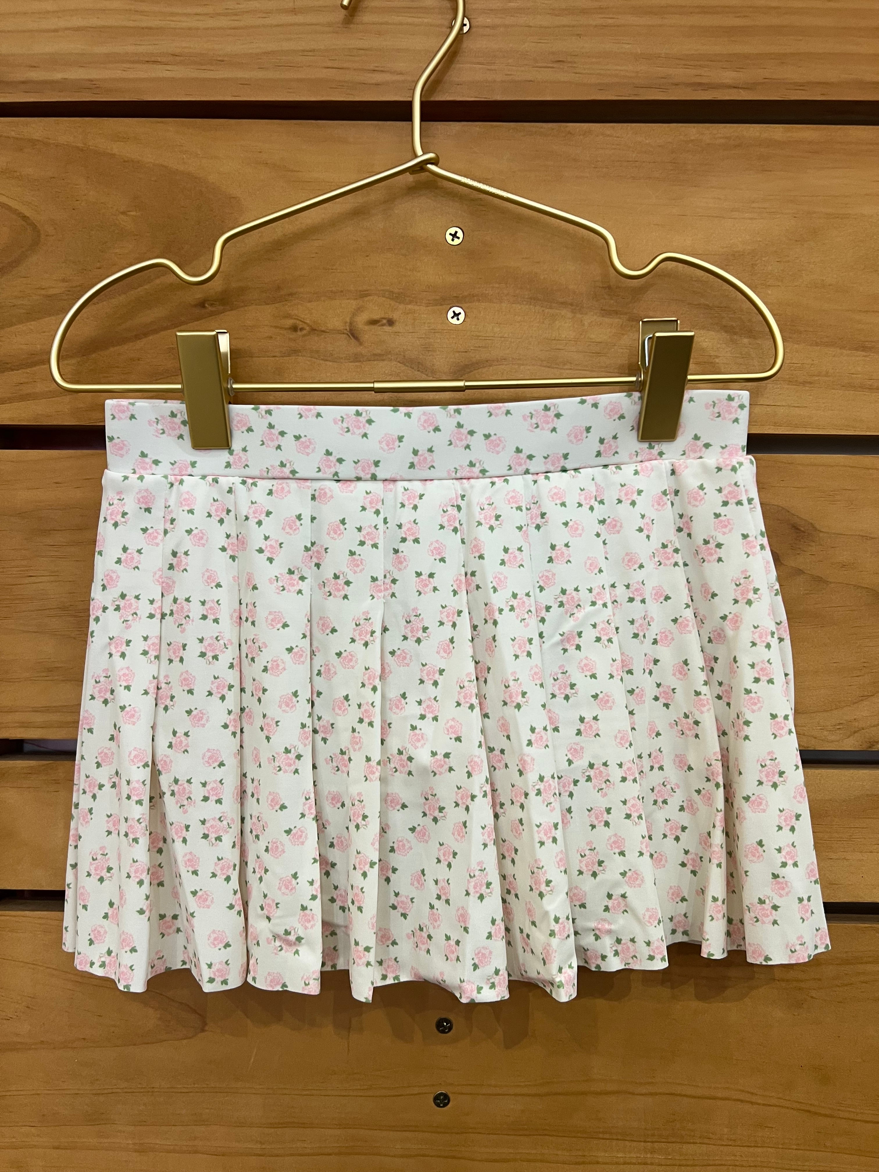 Pleated Active Skirt