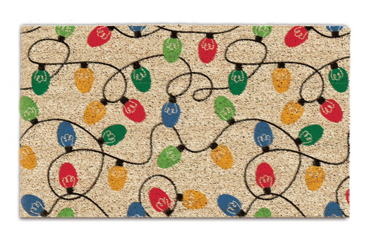 Merry Lights Doormat