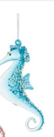 Beaded Ocean Life Ornaments