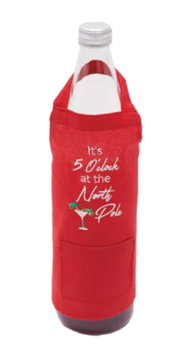 Holiday Wine Aprons