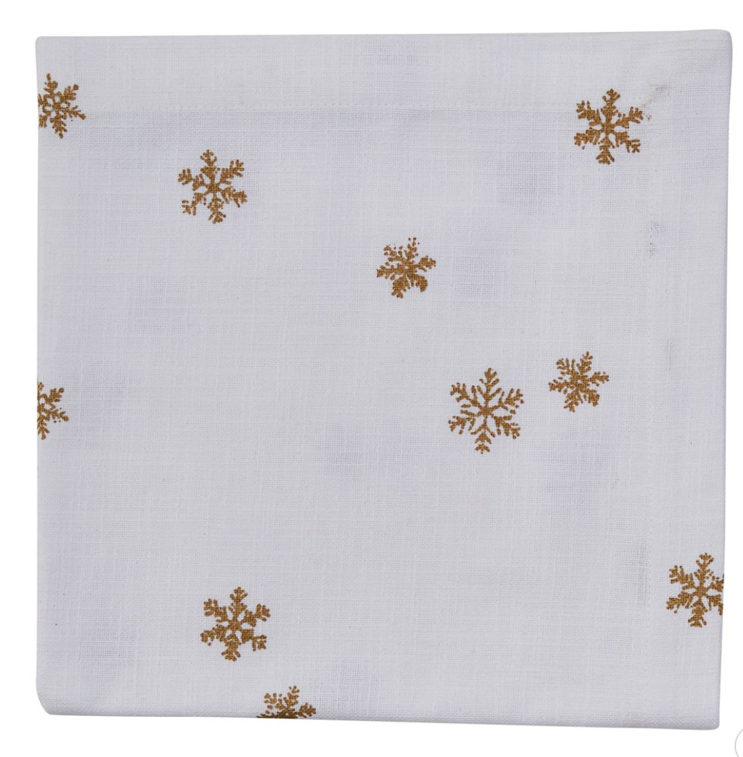 Golden Christmas Napkin