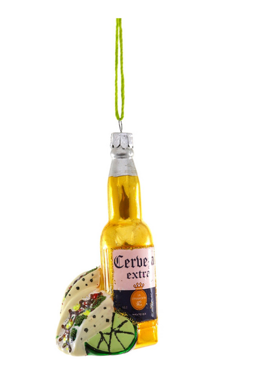 Beer + Tacos Ornament