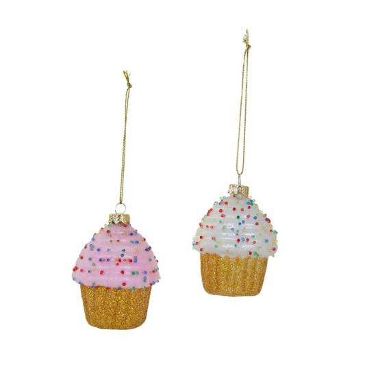 Tiny Cupcake Ornament