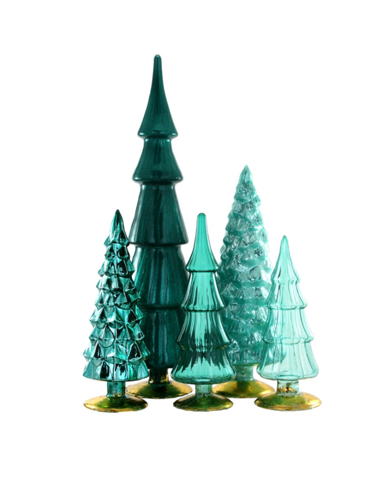 Teal Hue Holiday Trees