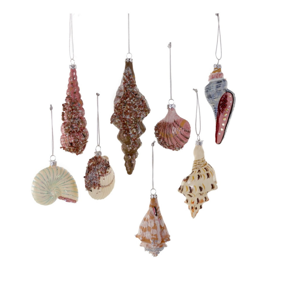 Beachcomber Shell Ornaments