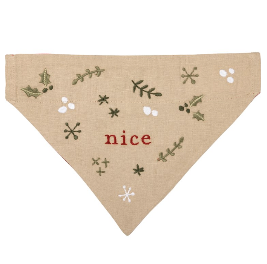 Pet Bandana in Naughty + Nice