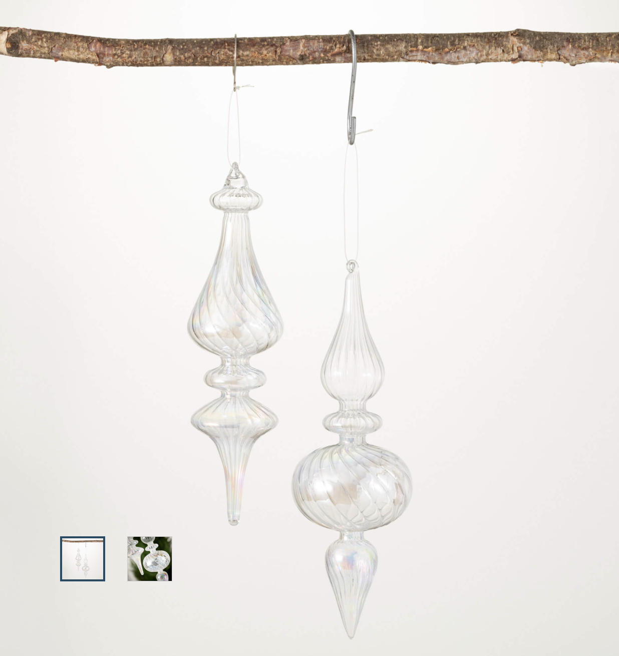 Pearl Finial Ornaments