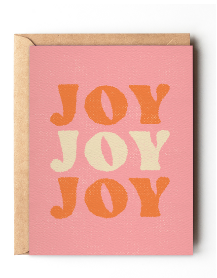 Joy Joy Joy Card