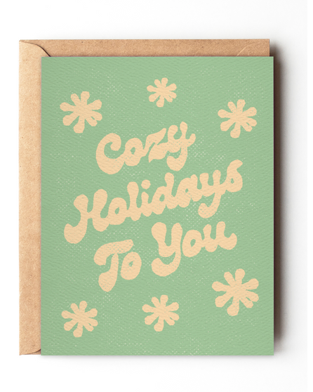 Cozy Holidays Card