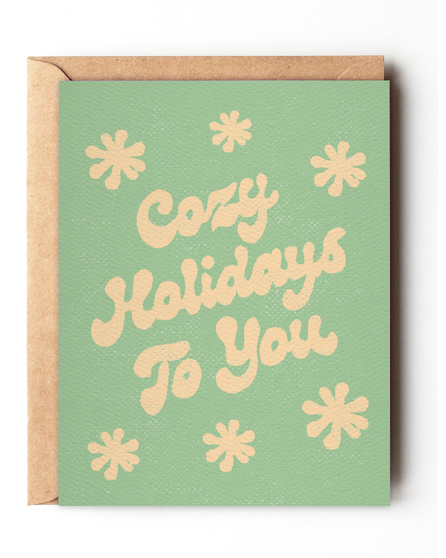 Cozy Holidays - Holiday card