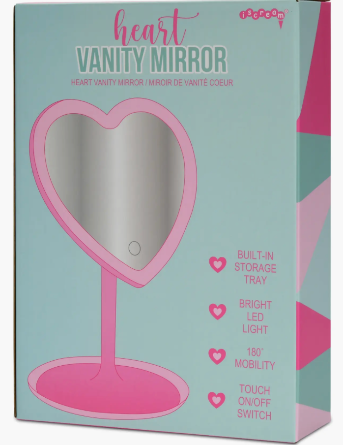 Heart Vanity Mirror