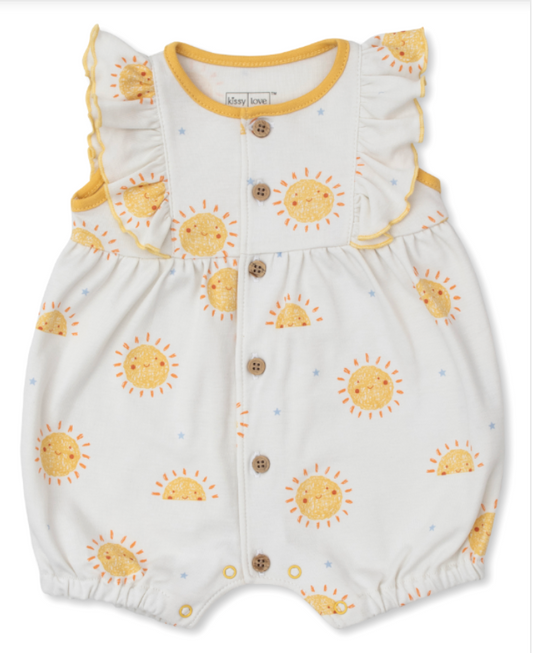 Kissy Kissy Short Playsuit in Sunny Day