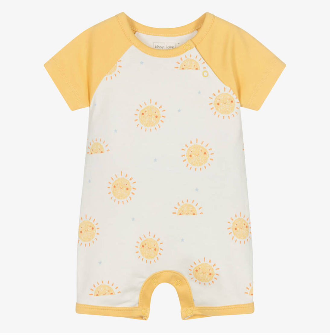 Kissy Kissy Short Sleeve Playsuit in Sunny Day