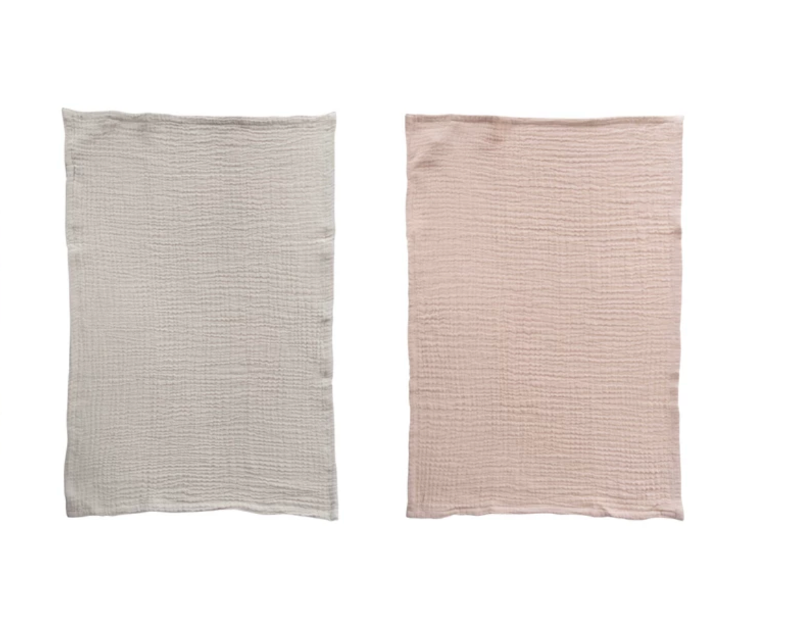 Double Cloth Tea Towels - Set of 2