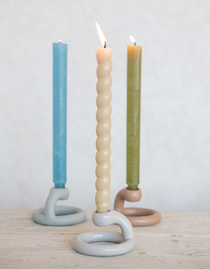 Ceramic Taper Candle Holder