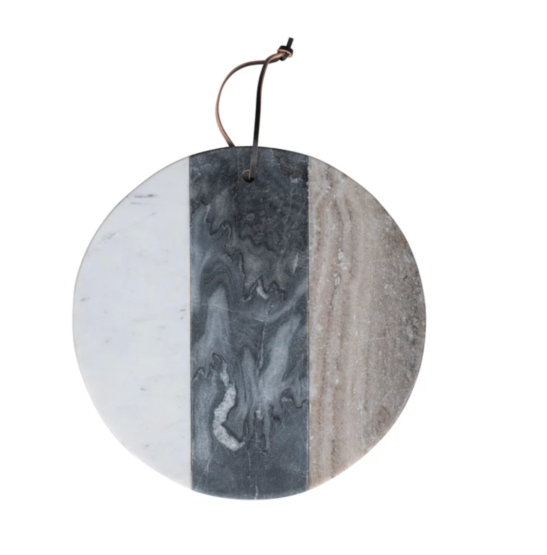 Round Marble Cutting Board