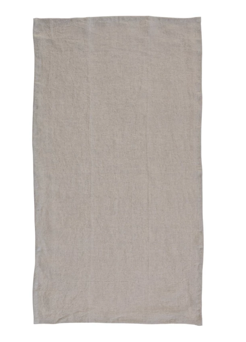 Stonewashed Linen Tea Towel