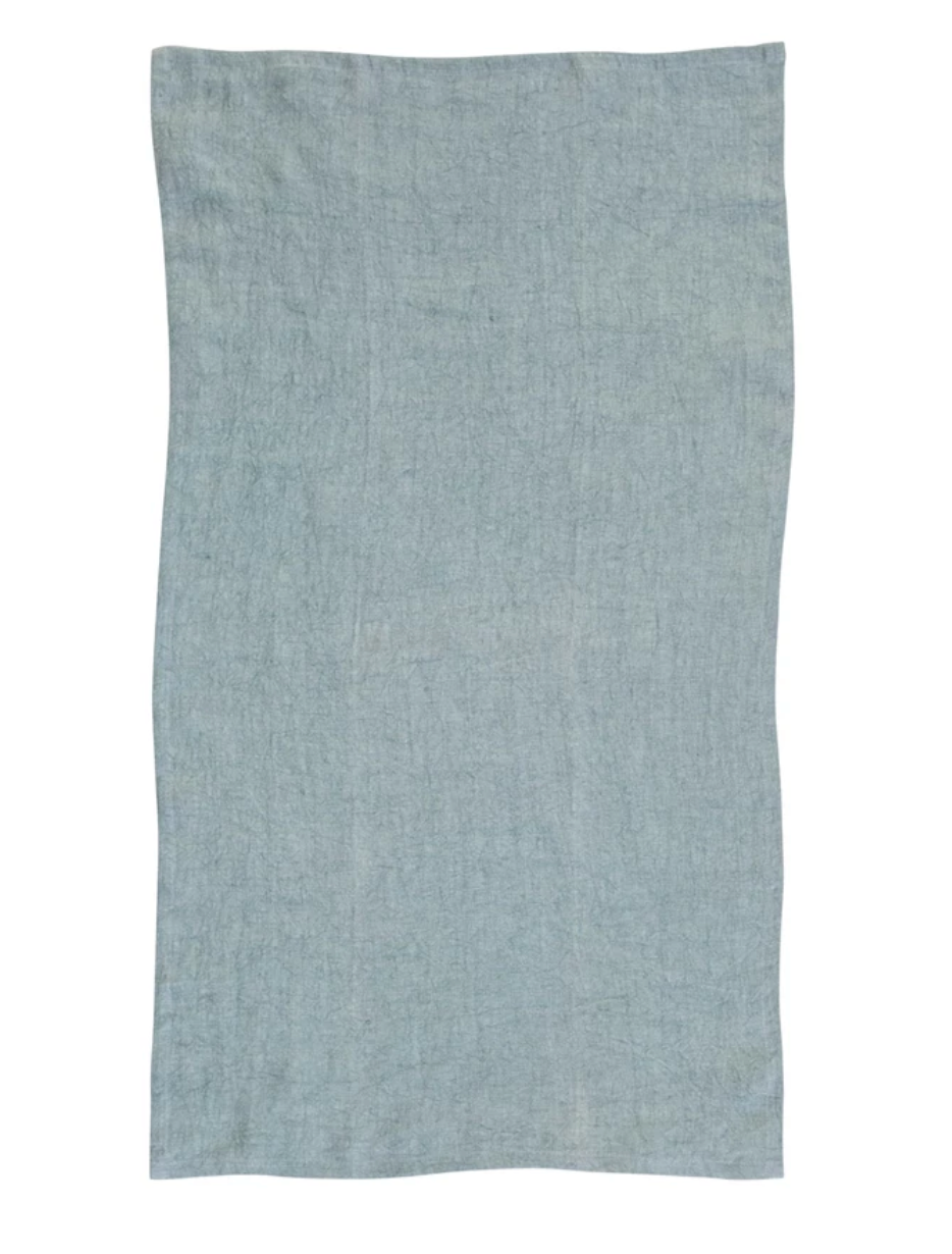 Stonewashed Linen Tea Towel