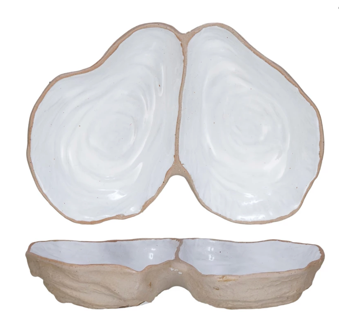 Stoneware Oyster Shell