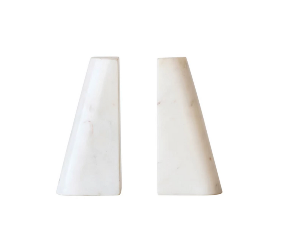 Marble Bookends - Set of 2