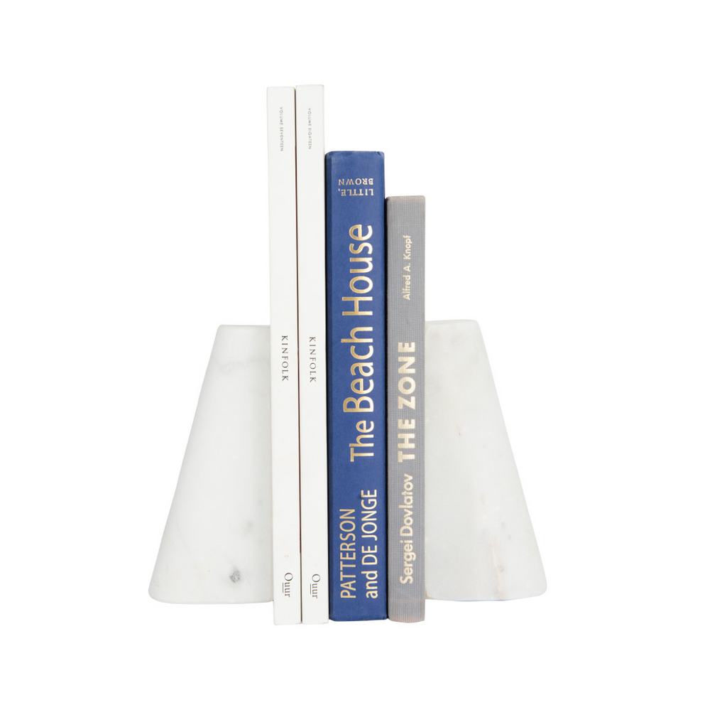 Marble Bookends - Set of 2