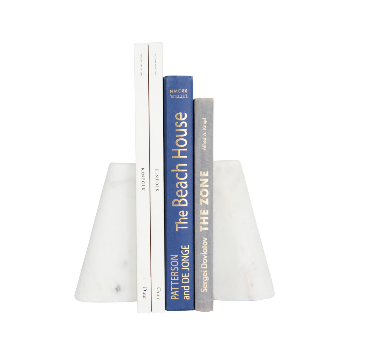 Marble Bookends - Set of 2