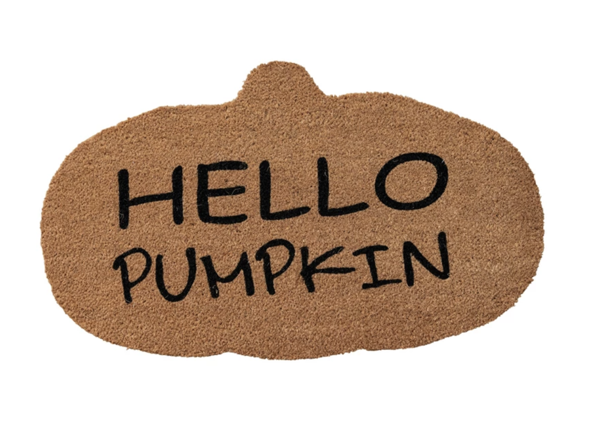 Hello Pumpkin Doormat