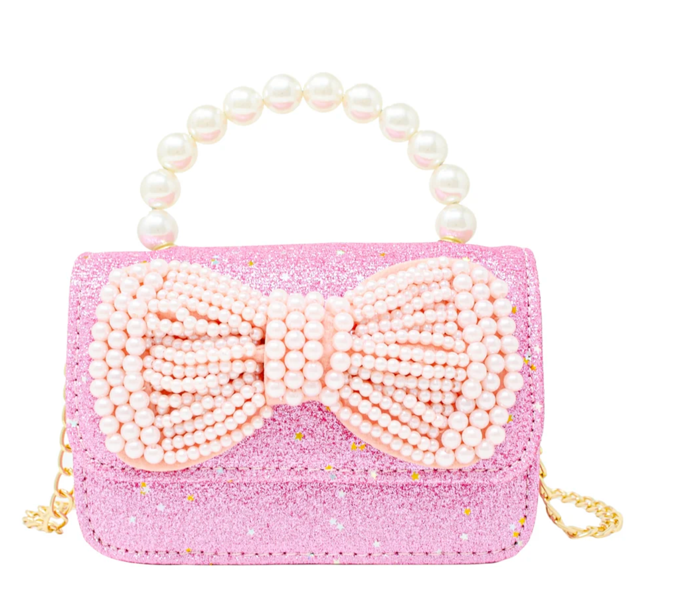 Bow Glitter Purse