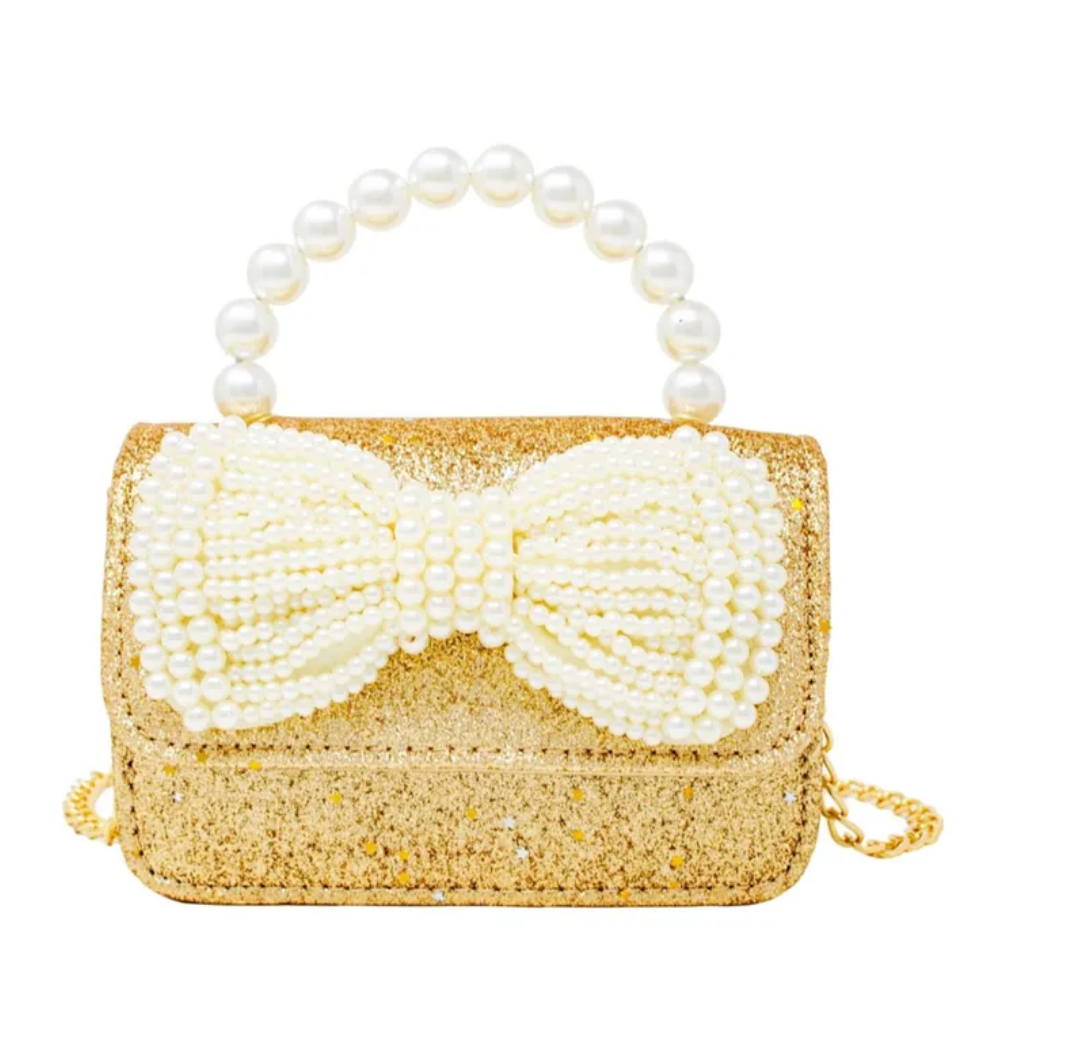 Bow Glitter Purse