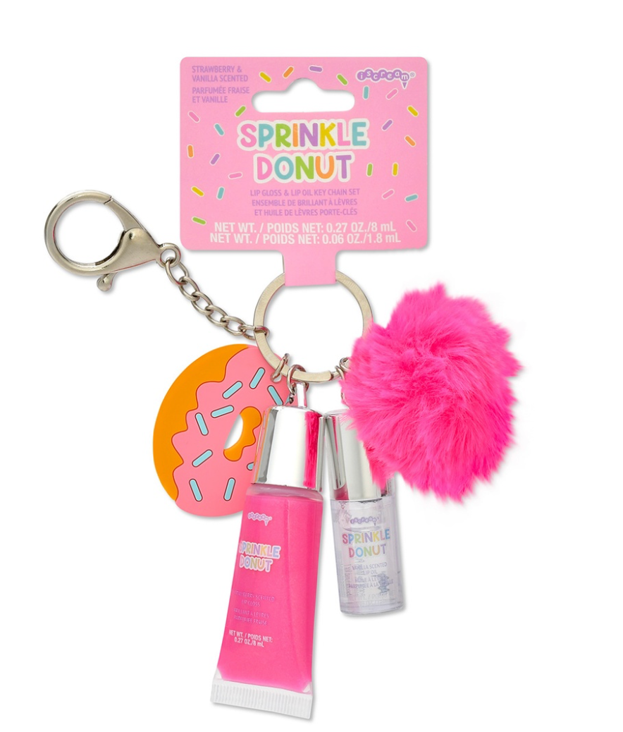 Iscream Lip Balm Key Chain Set