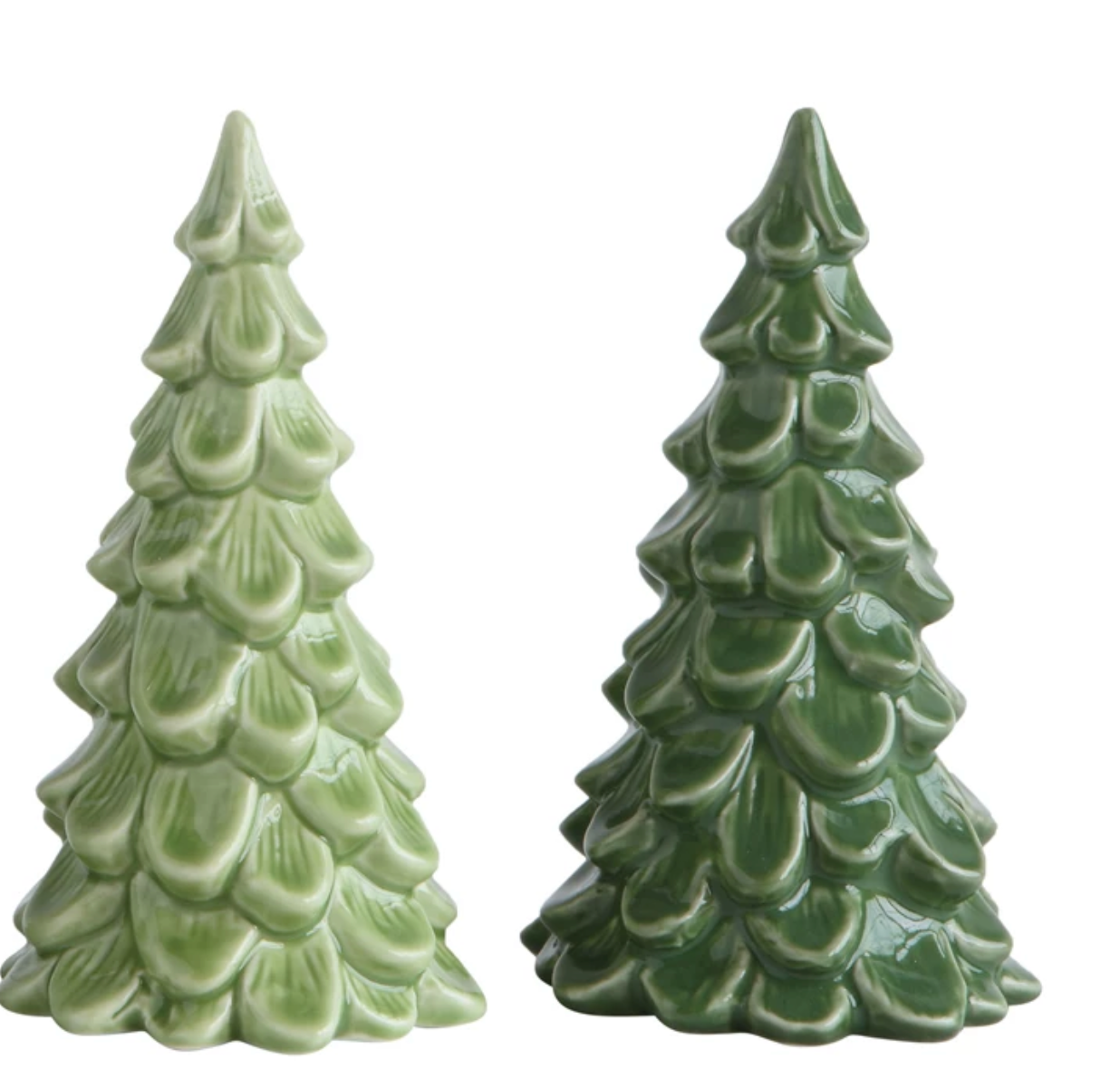 Stoneware Holiday Trees