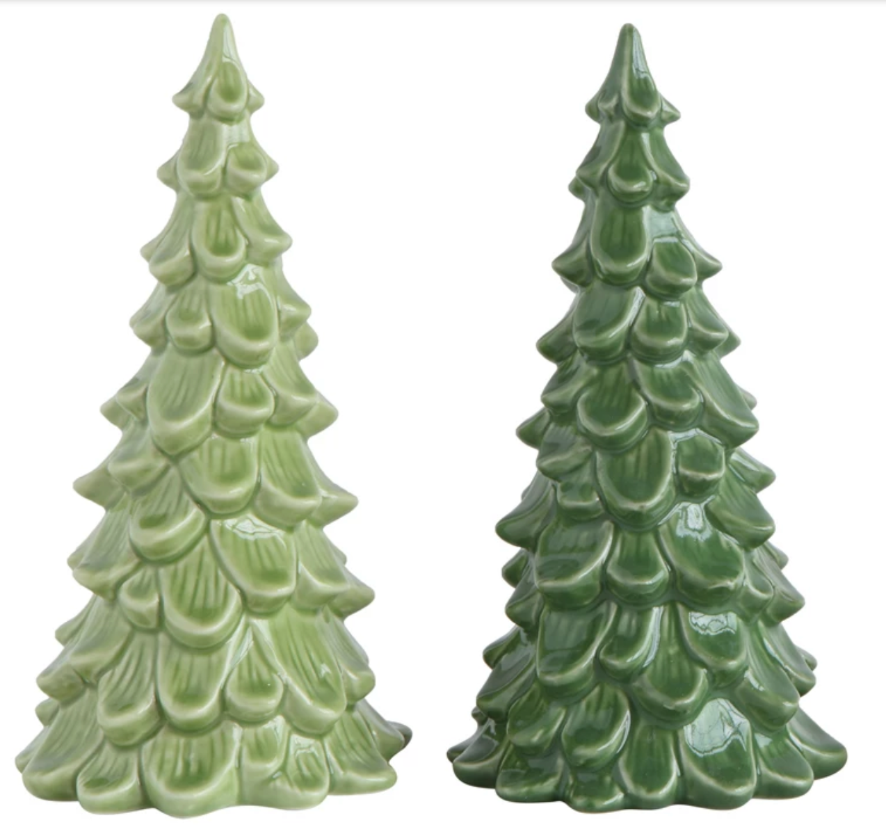 Stoneware Holiday Trees