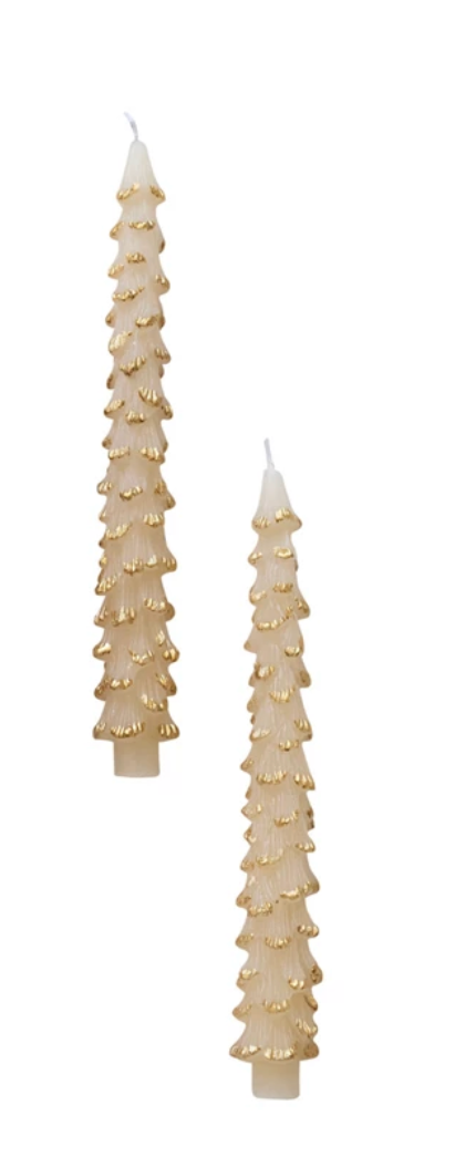 Tree Shaped Taper Candles