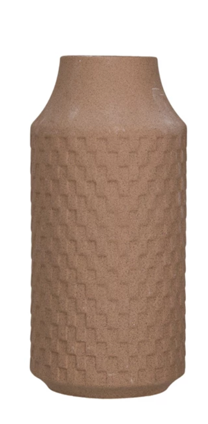 Stoneware Vases with Reactive Glaze