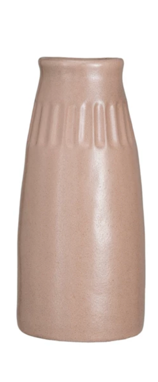 Stoneware Vases with Reactive Glaze