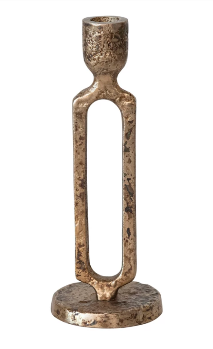 Aluminum Taper Candle Holder