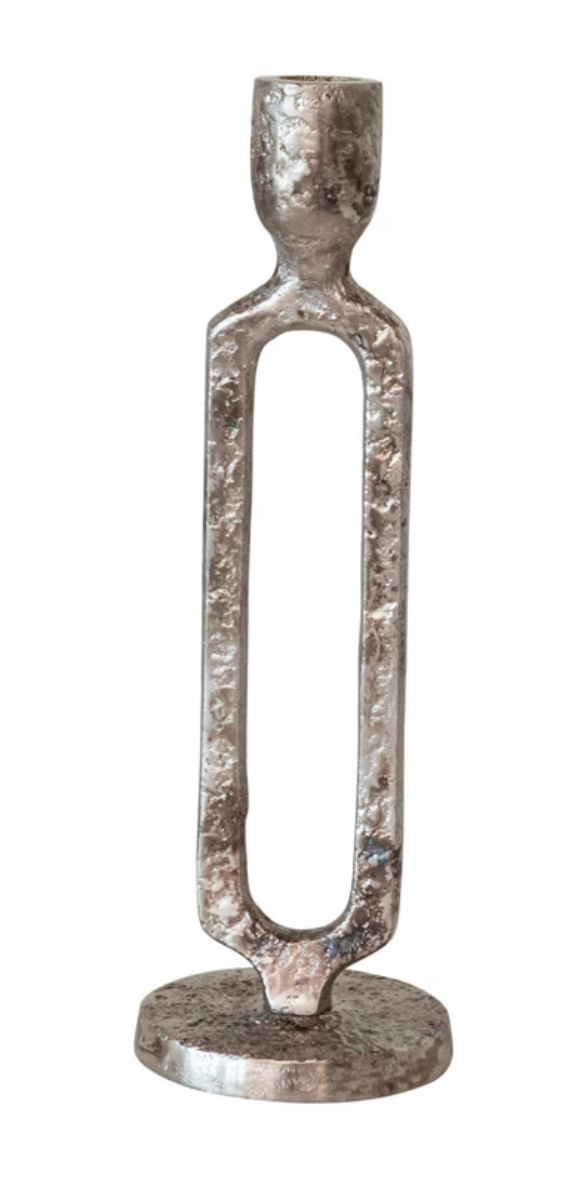 Aluminum Taper Candle Holder