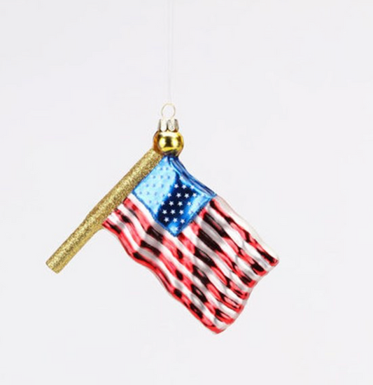 American Flag Ornament