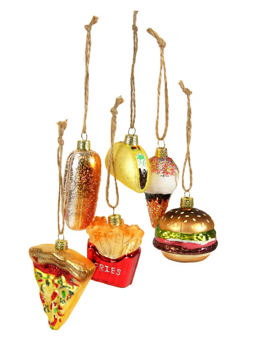 Tiny Junk Food Ornaments