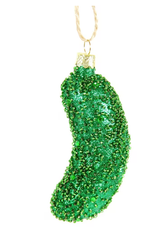 Jeweled Pickle Ornament