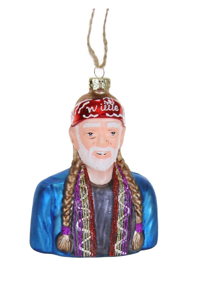 Willie Nelson Ornament