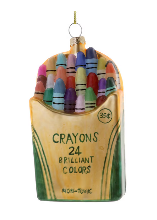 Crayon Box Ornament