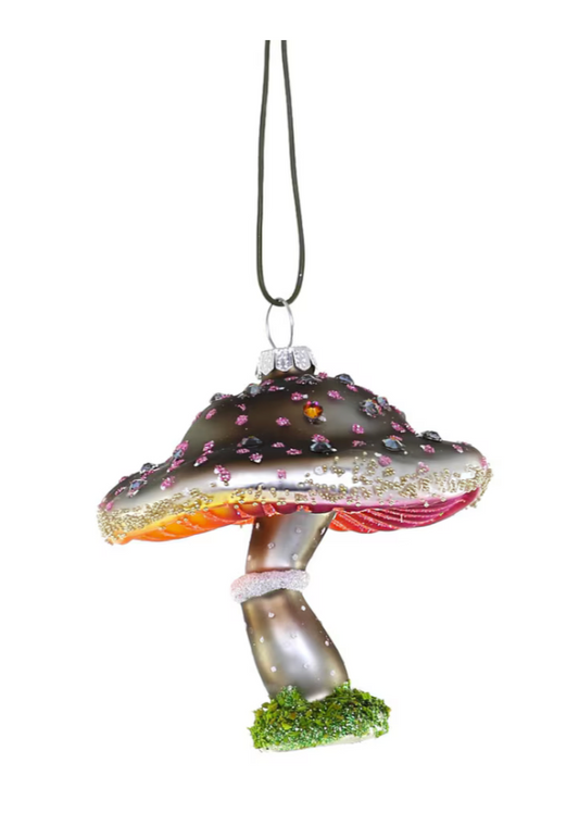 Wooded Glen Mushroom Ornament