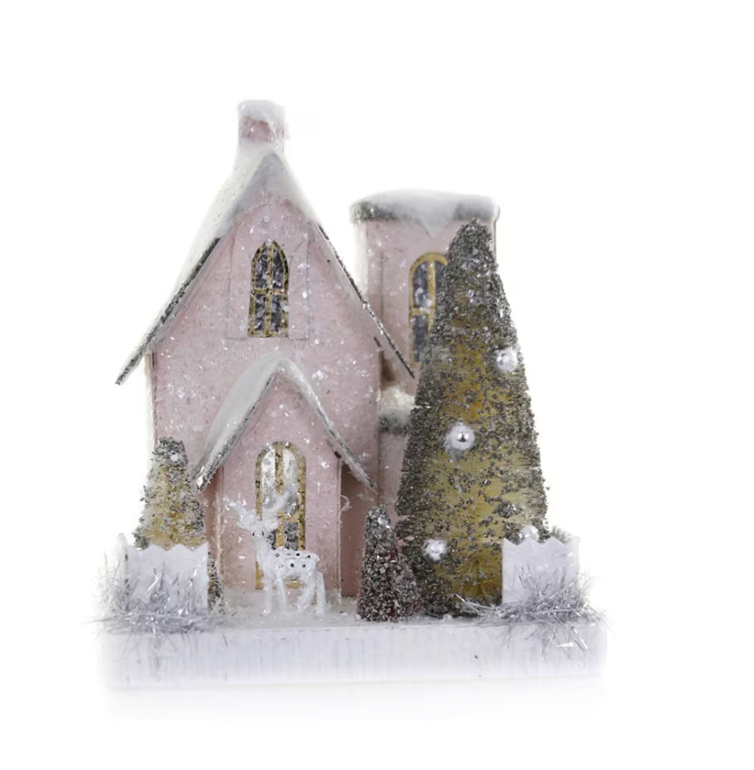 Holiday Petite Pink House