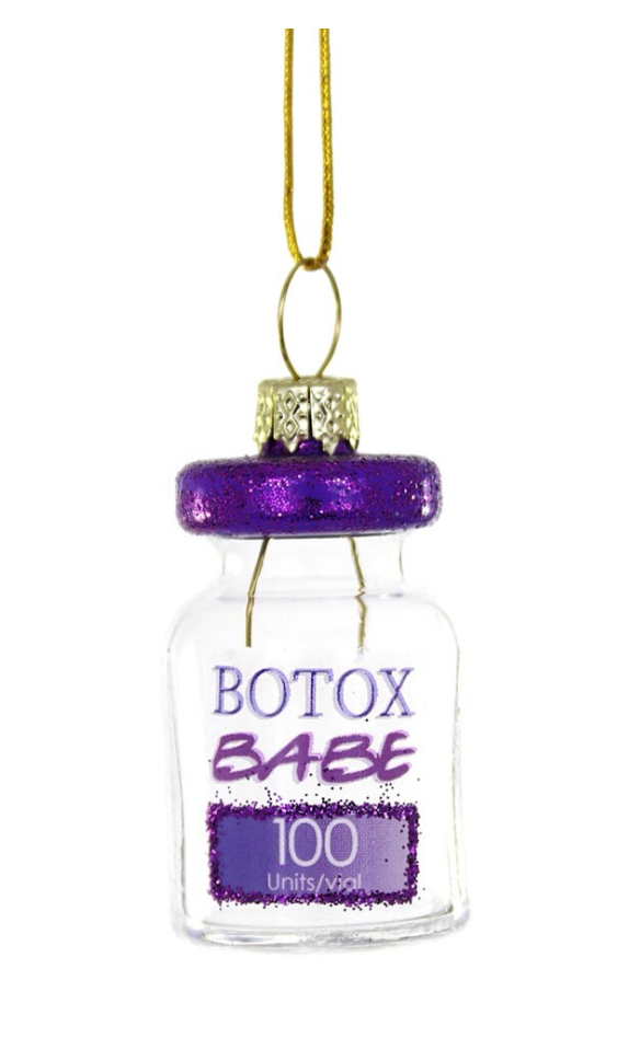 Botox Babe Ornament