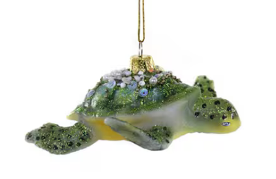 Deep Sea Turtle Ornament