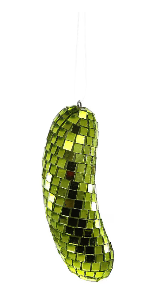 Disco Pickle Ornament