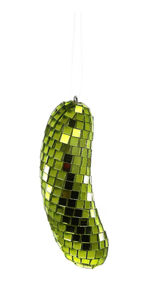 Disco Pickle Ornament