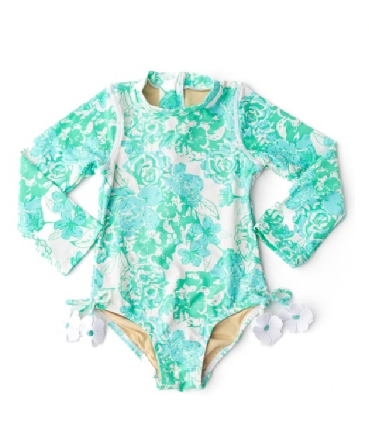 Long Sleeve One Piece Swimsuit