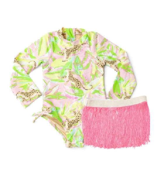 Long Sleeve One Piece Swimsuit